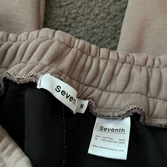Seventh Taupe Thick Joggers - Picture 2 of 4